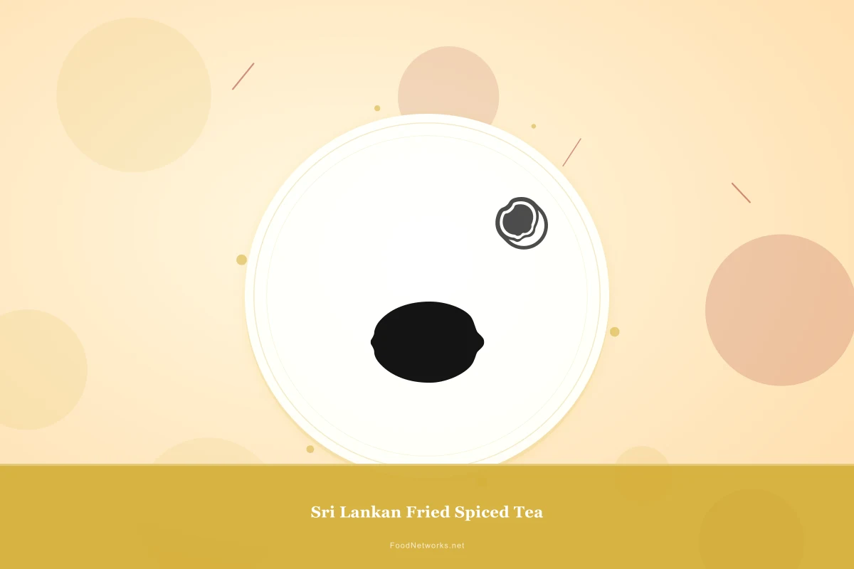 Why This Sri Lankan Fried Spiced Tea Recipe Works