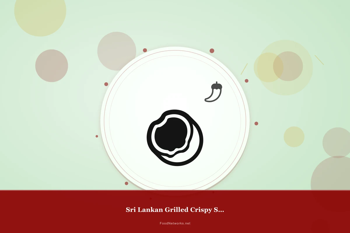 Why This Sri Lankan Grilled Crispy Snack Recipe Works