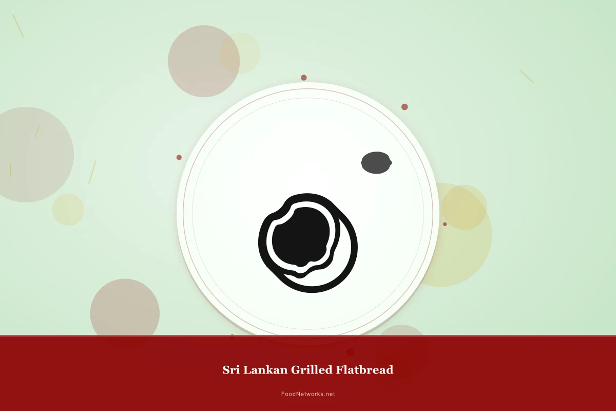Why This Sri Lankan Grilled Flatbread Recipe Works