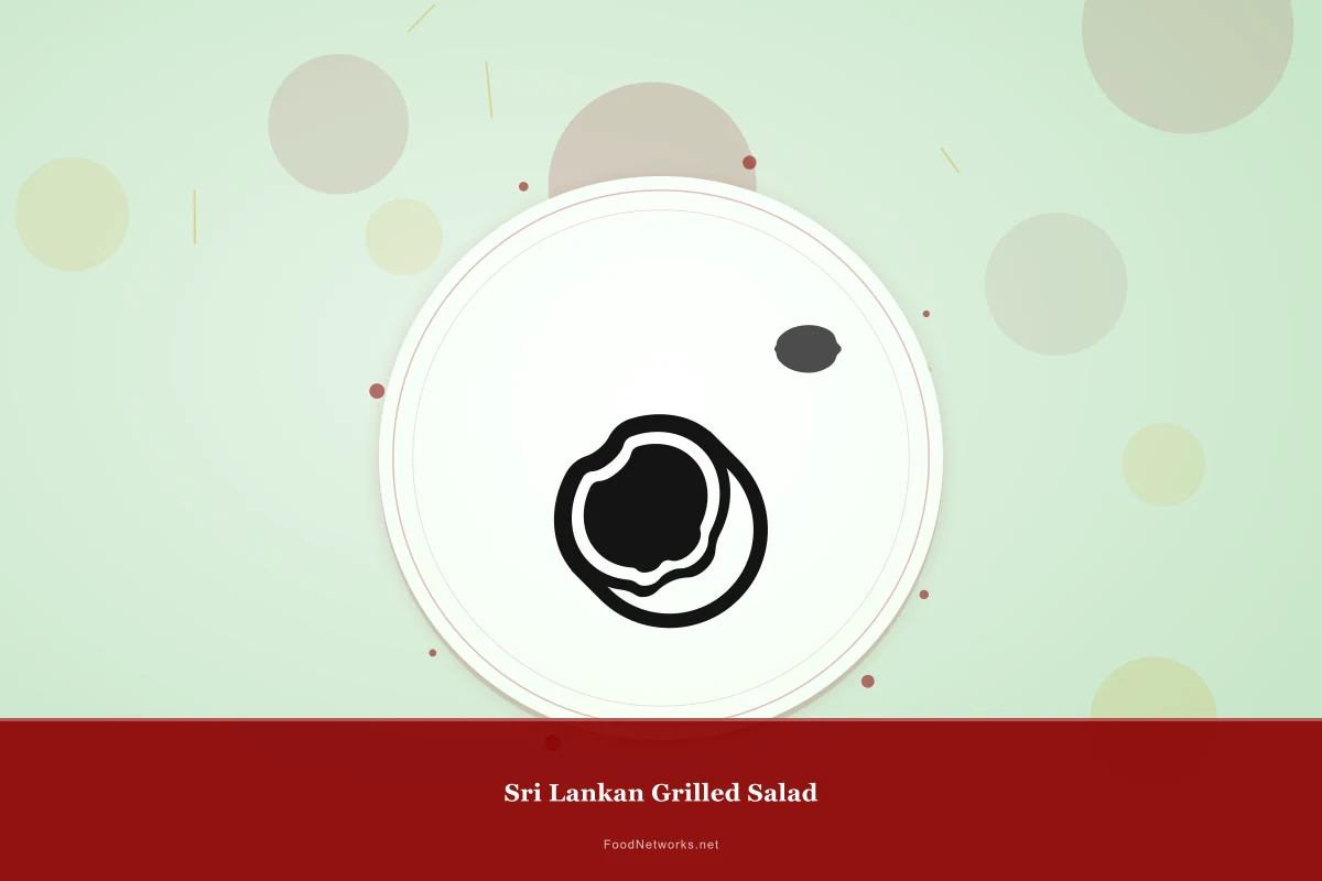 Why This Sri Lankan Grilled Salad Recipe Works
