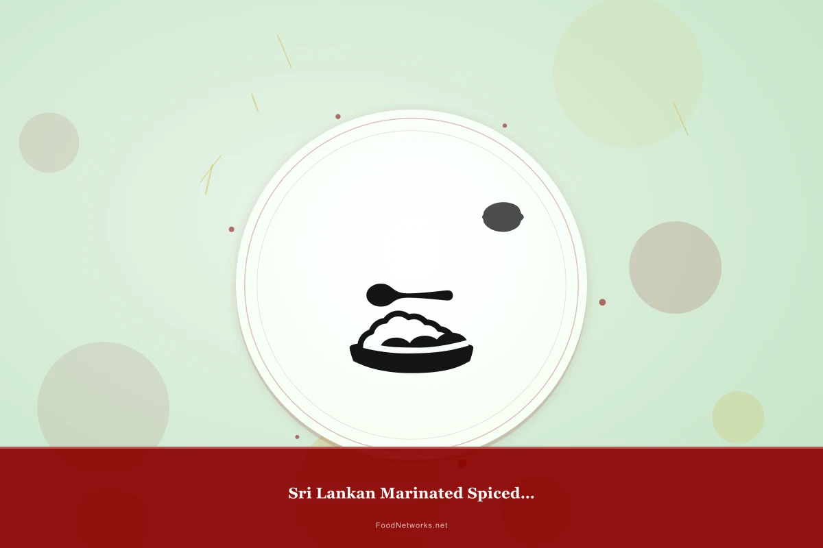 Why This Sri Lankan Marinated Spiced Tea Recipe Works