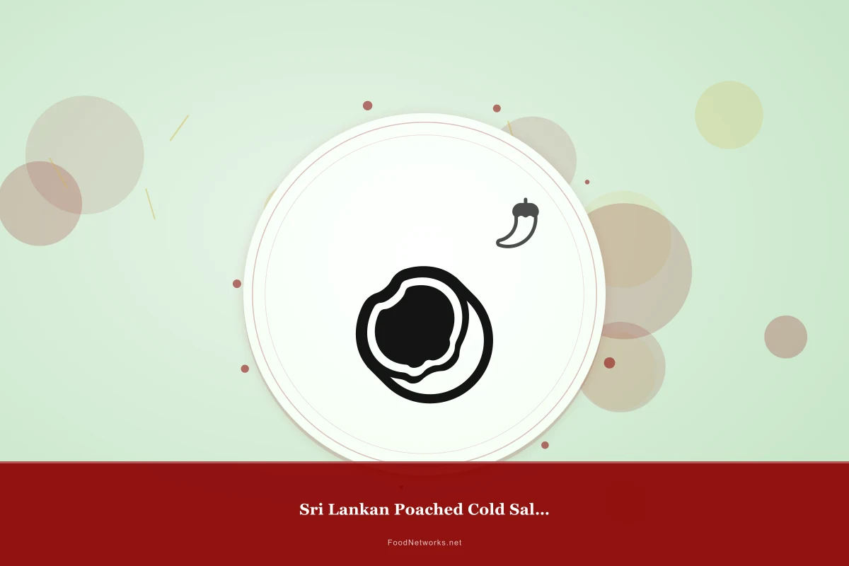 Why This Sri Lankan Poached Cold Salad Recipe Works
