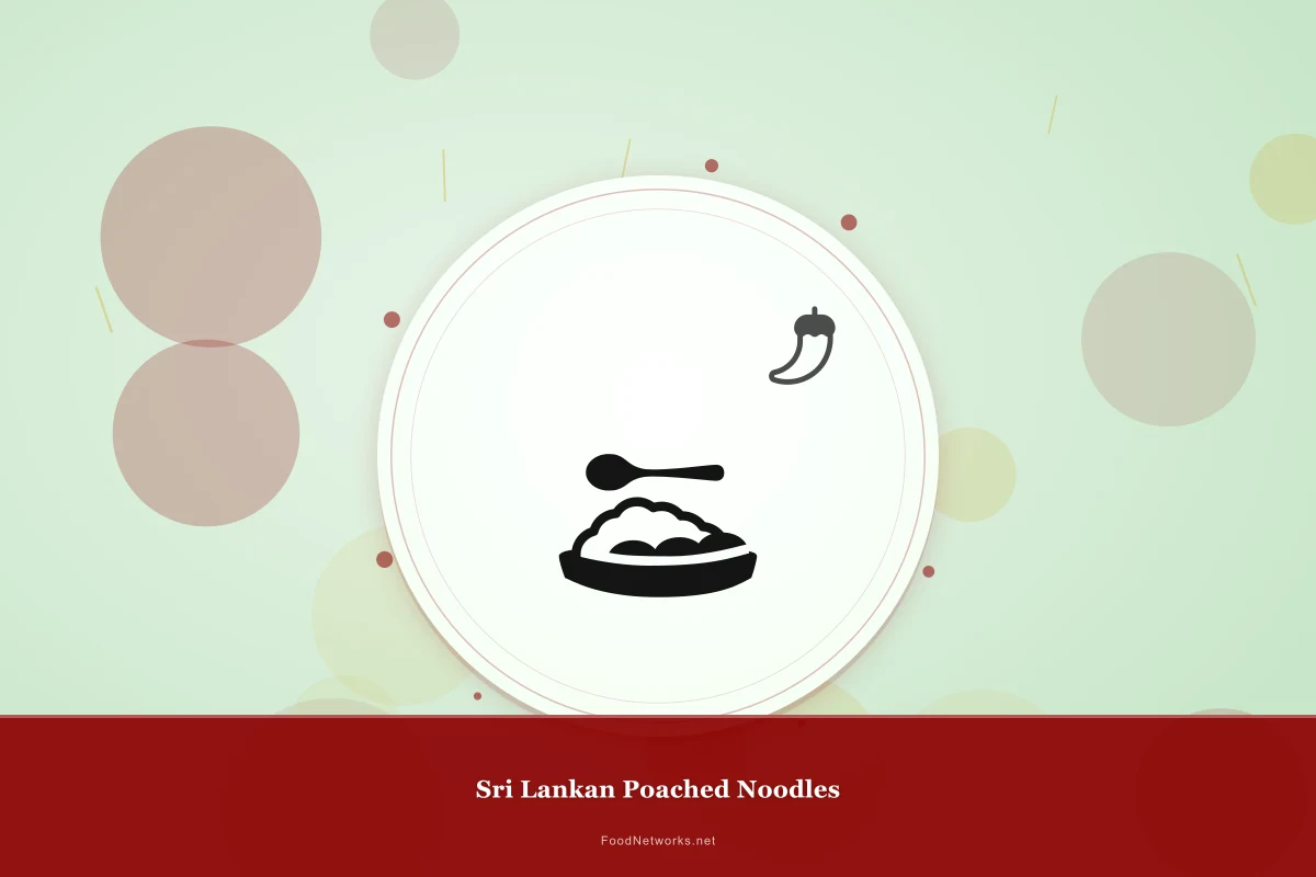 Why This Sri Lankan Poached Noodles Recipe Works