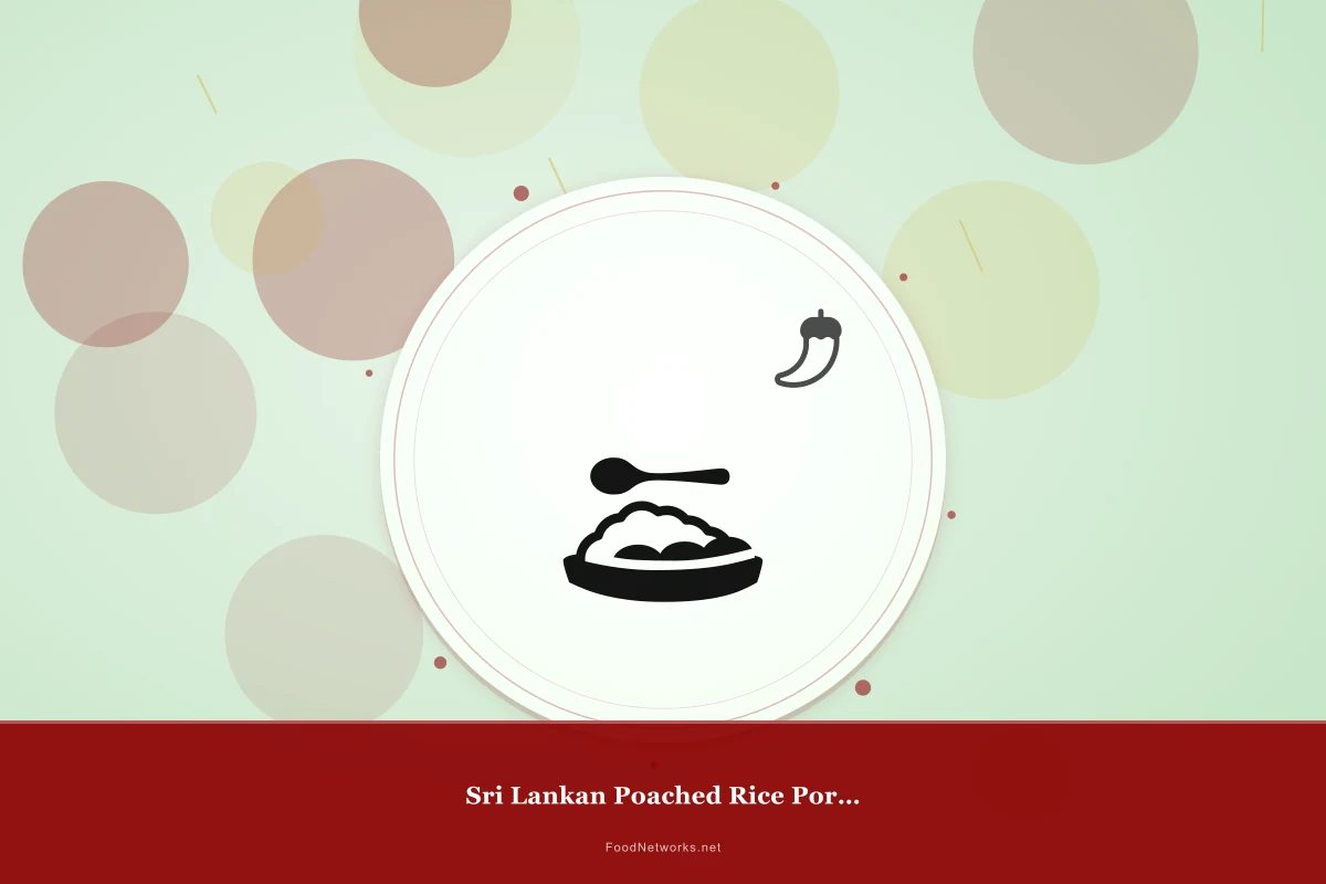 Why This Sri Lankan Poached Rice Porridge Recipe Works