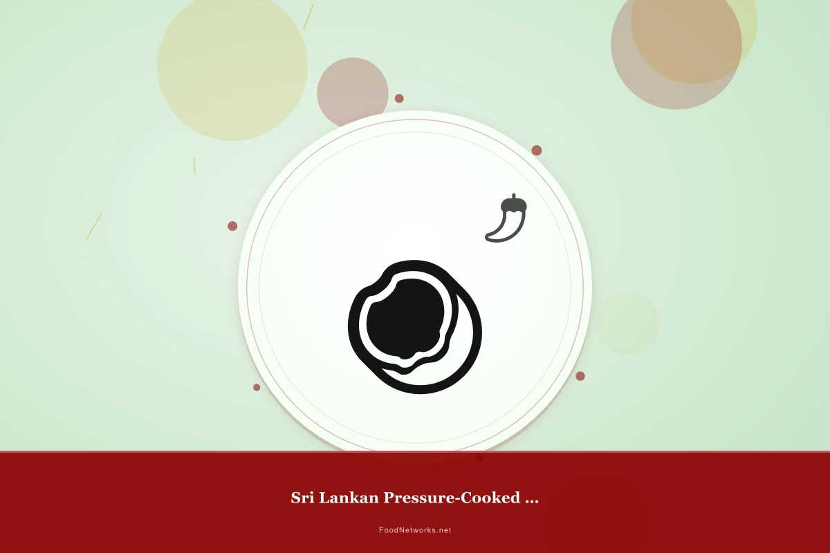 Why This Sri Lankan Pressure-Cooked Crispy Snack Recipe Works