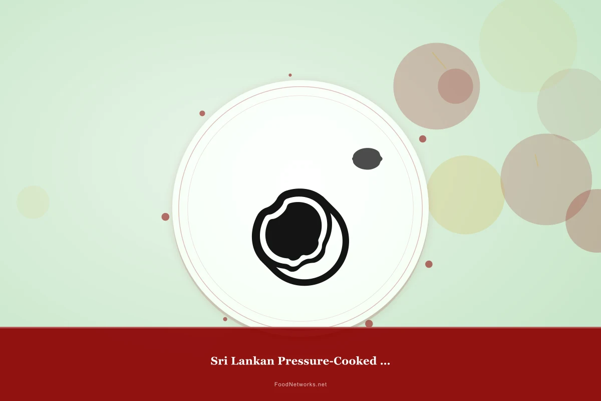 Why This Sri Lankan Pressure-Cooked Curry Recipe Works