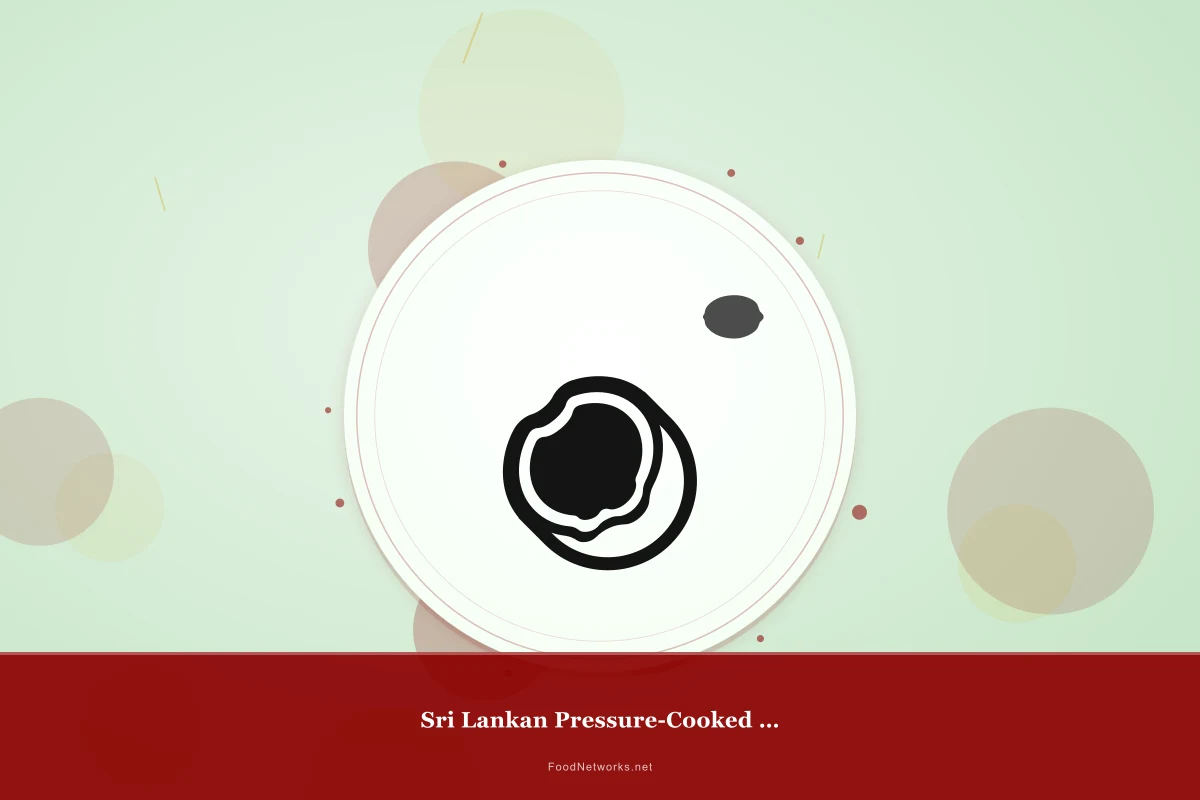 Why This Sri Lankan Pressure-Cooked Skillet Dish Recipe Works