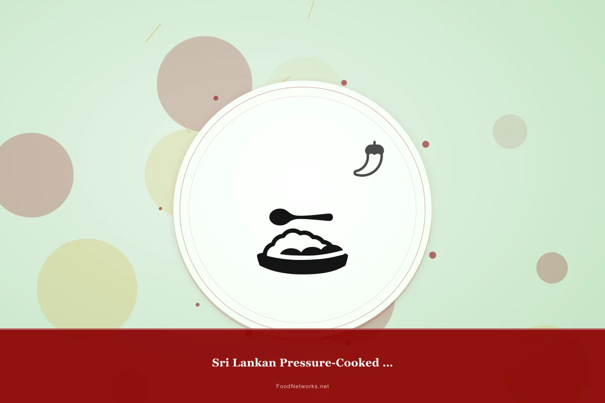 Why This Sri Lankan Pressure-Cooked Spicy Tofu Recipe Works