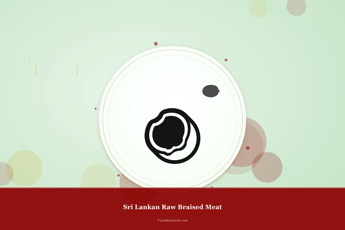 Why This Sri Lankan Raw Braised Meat Recipe Works