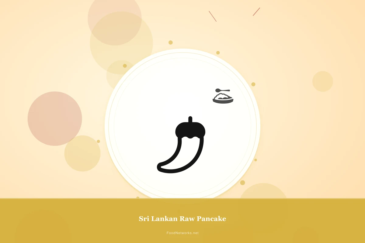 Why This Sri Lankan Raw Pancake Recipe Works