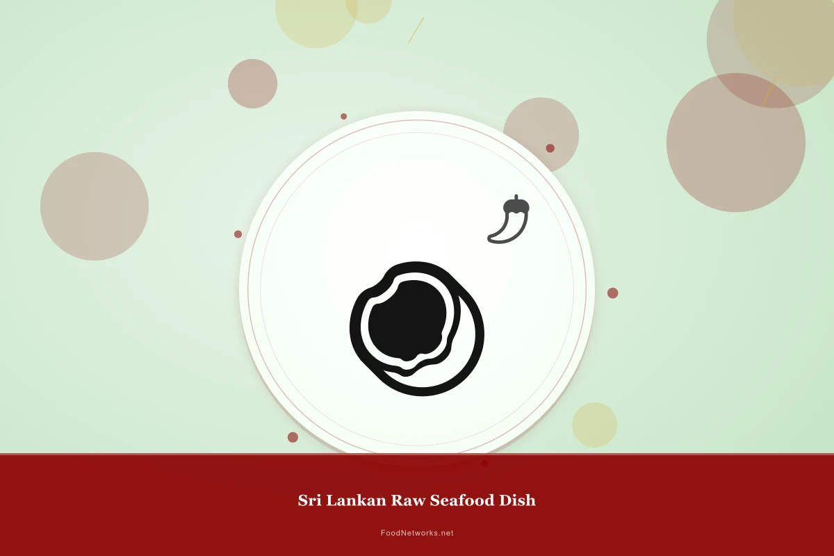 Why This Sri Lankan Raw Seafood Dish Recipe Works