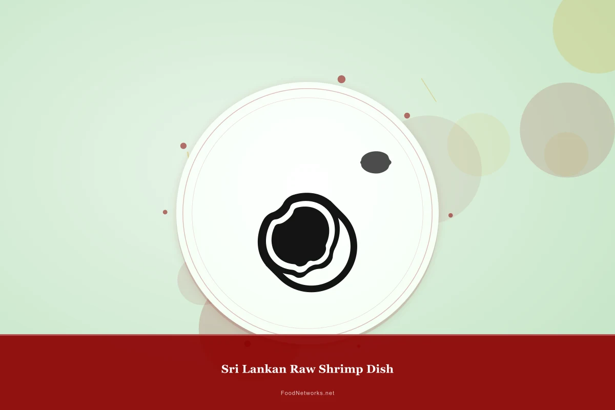 Why This Sri Lankan Raw Shrimp Dish Recipe Works