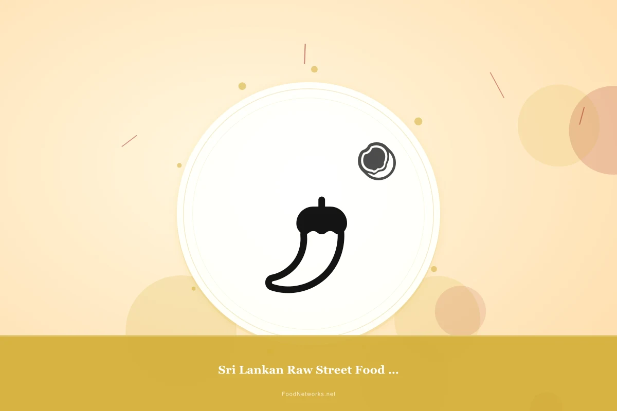 Why This Sri Lankan Raw Street Food Bowl Recipe Works