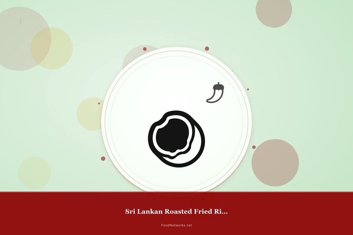 Why This Sri Lankan Roasted Fried Rice Recipe Works