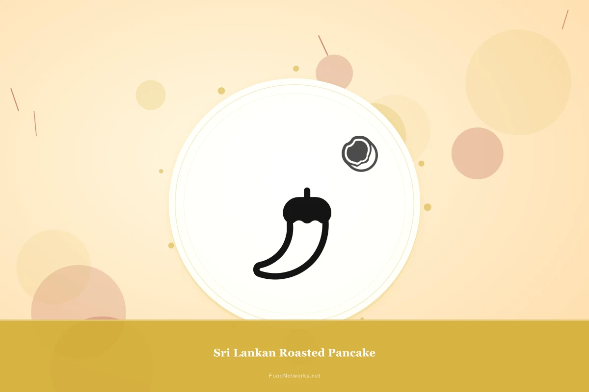 Why This Sri Lankan Roasted Pancake Recipe Works