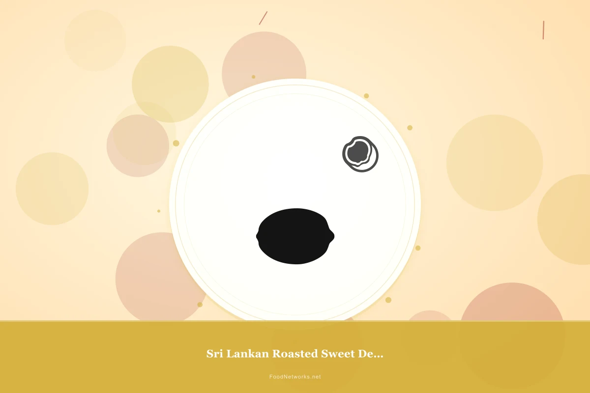 Why This Sri Lankan Roasted Sweet Dessert Recipe Works