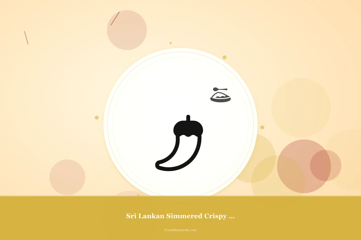 Why This Sri Lankan Simmered Crispy Snack Recipe Works