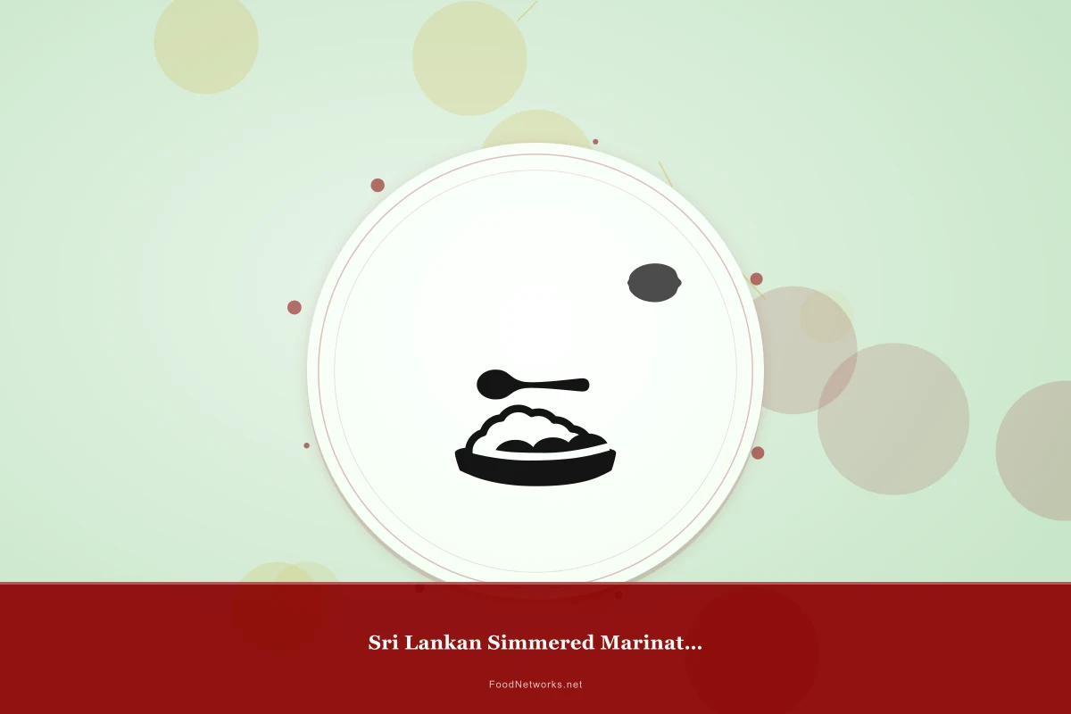 Why This Sri Lankan Simmered Marinated Beef Recipe Works
