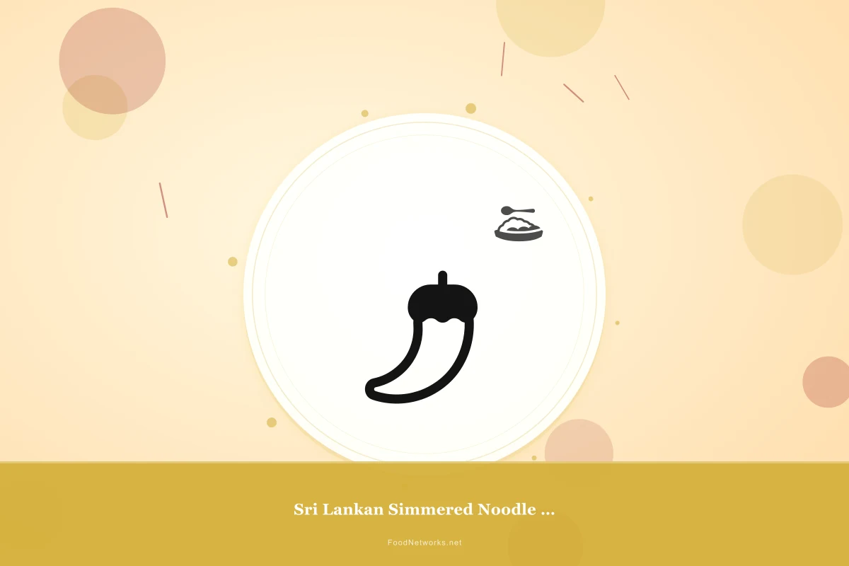 Why This Sri Lankan Simmered Noodle Soup Recipe Works