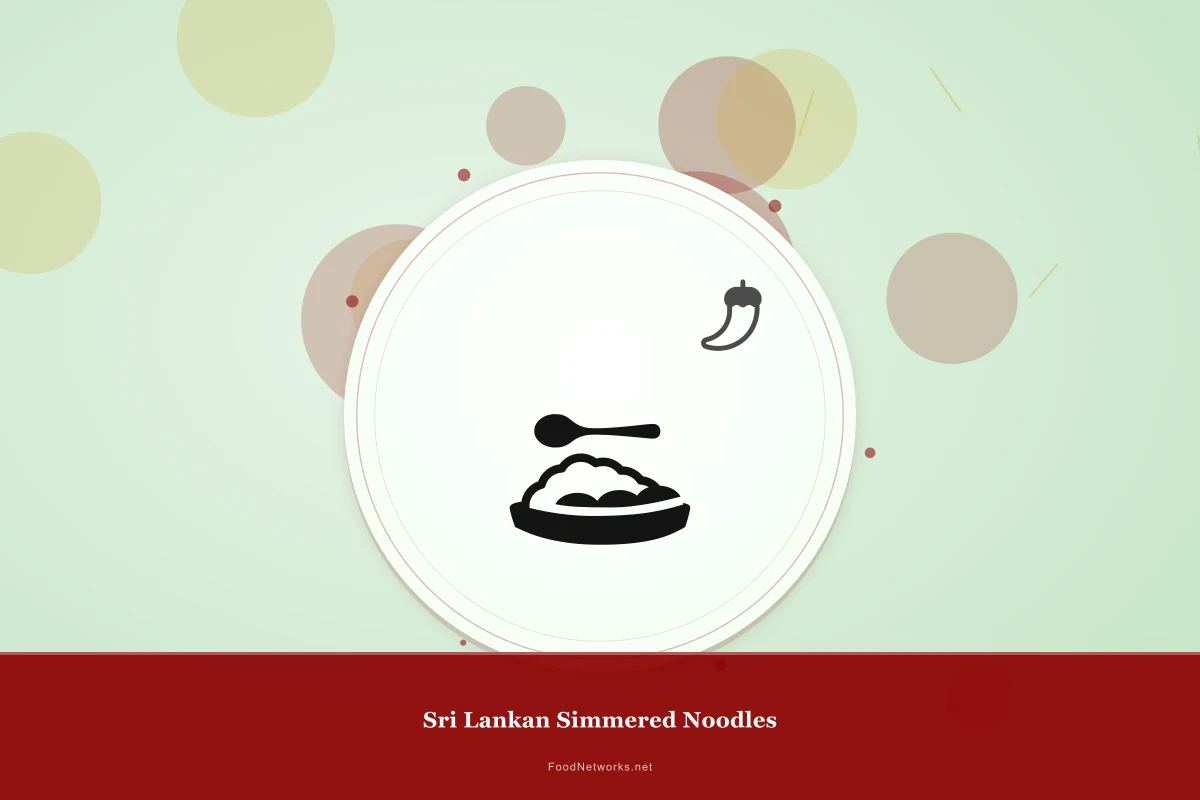 Why This Sri Lankan Simmered Noodles Recipe Works