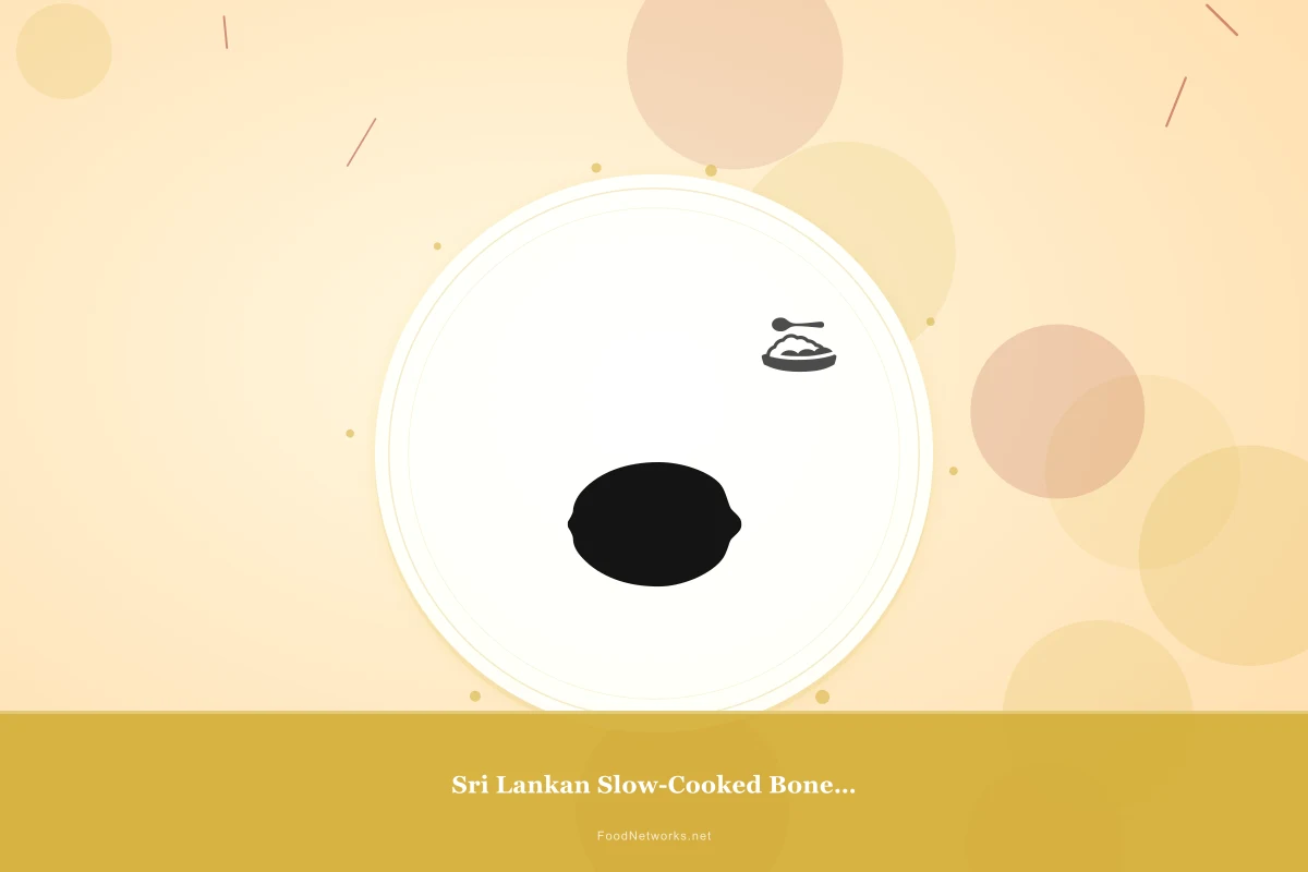 Why This Sri Lankan Slow-Cooked Bone Broth Recipe Works
