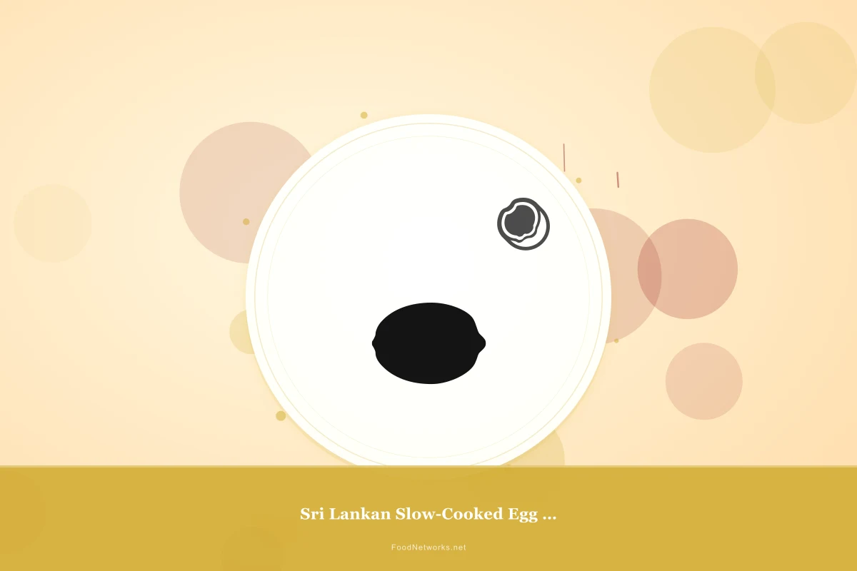 Why This Sri Lankan Slow-Cooked Egg Dish Recipe Works