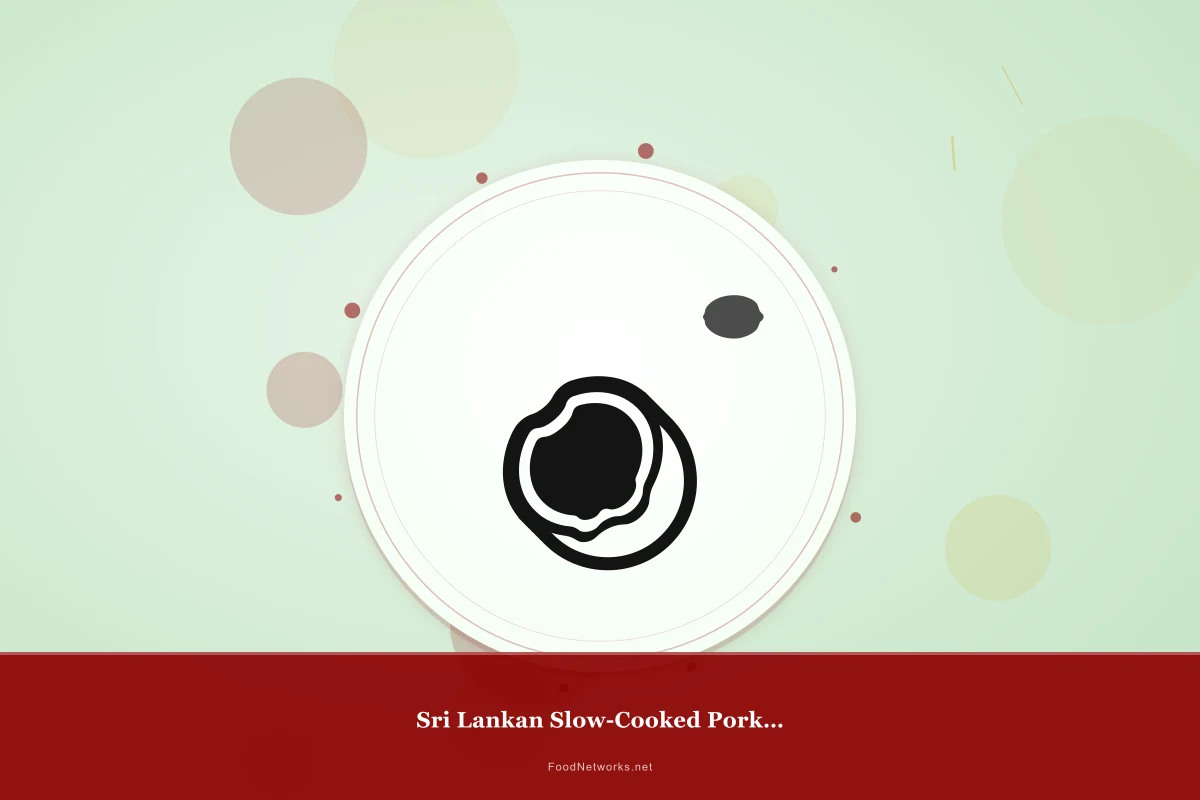 Why This Sri Lankan Slow-Cooked Pork Dish Recipe Works