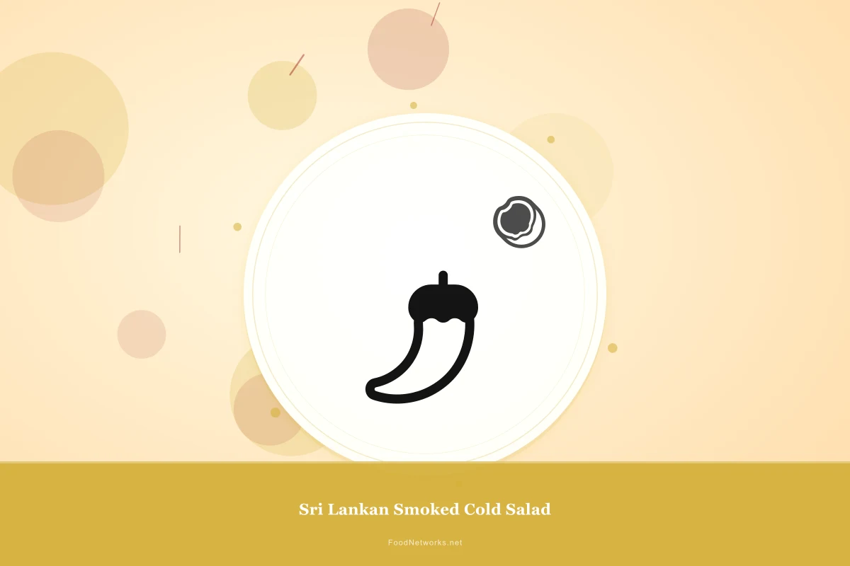 Why This Sri Lankan Smoked Cold Salad Recipe Works