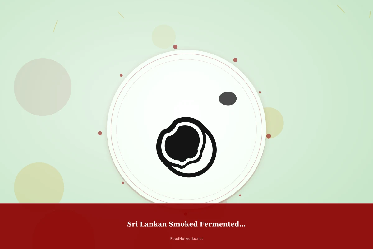 Why This Sri Lankan Smoked Fermented Dish Recipe Works