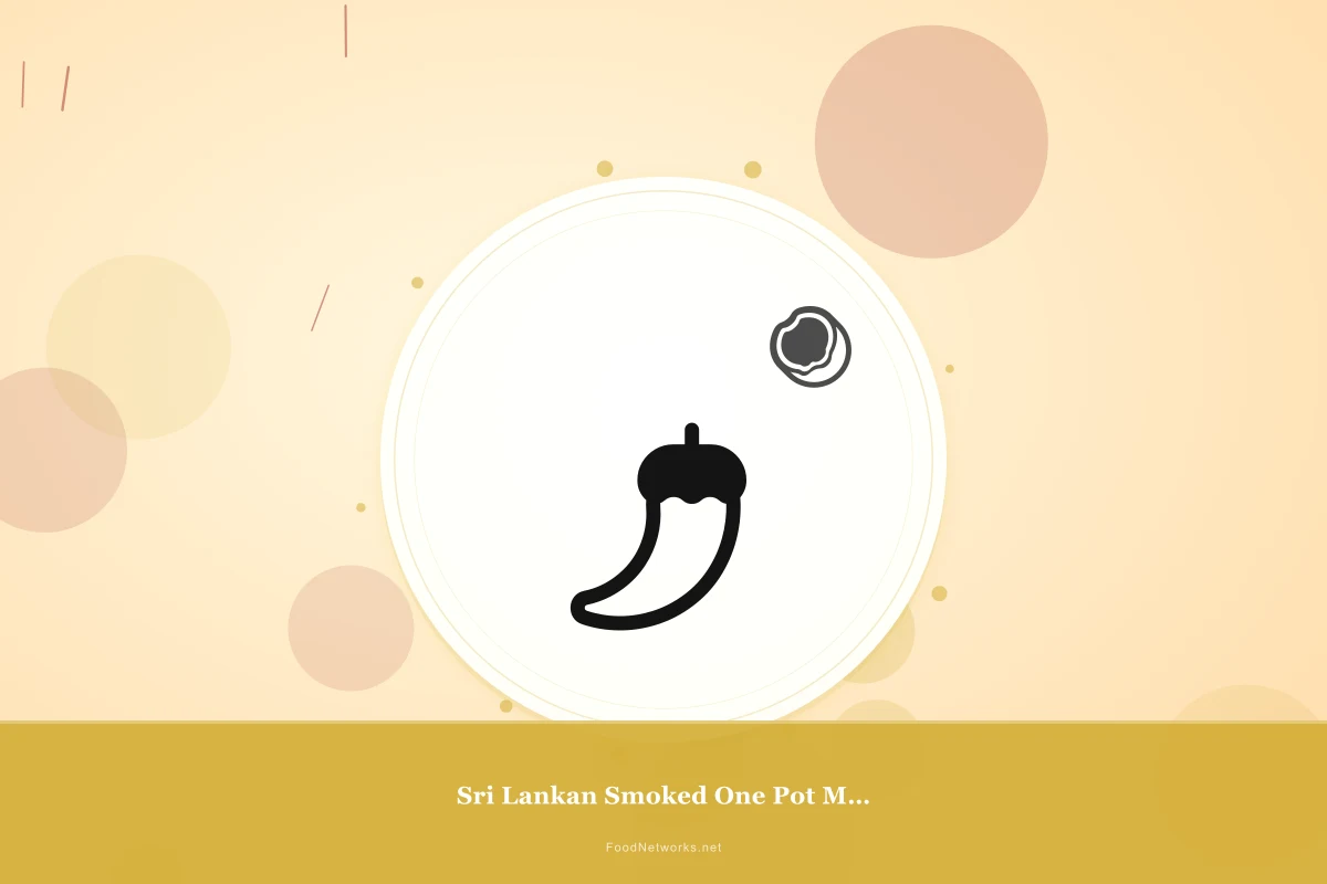 Why This Sri Lankan Smoked One Pot Meal Recipe Works