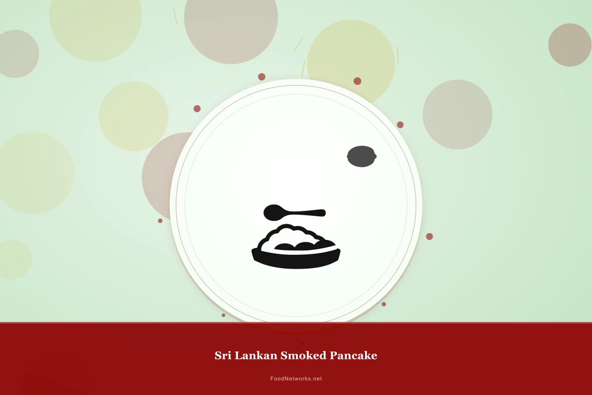 Why This Sri Lankan Smoked Pancake Recipe Works