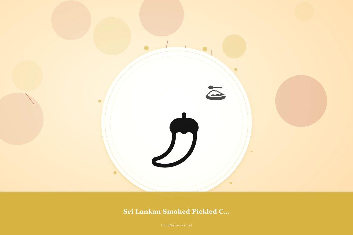 Why This Sri Lankan Smoked Pickled Condiment Recipe Works
