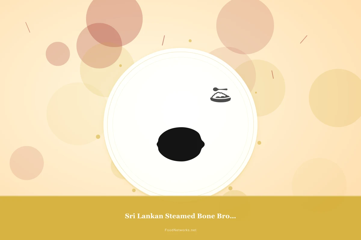 Why This Sri Lankan Steamed Bone Broth Recipe Works
