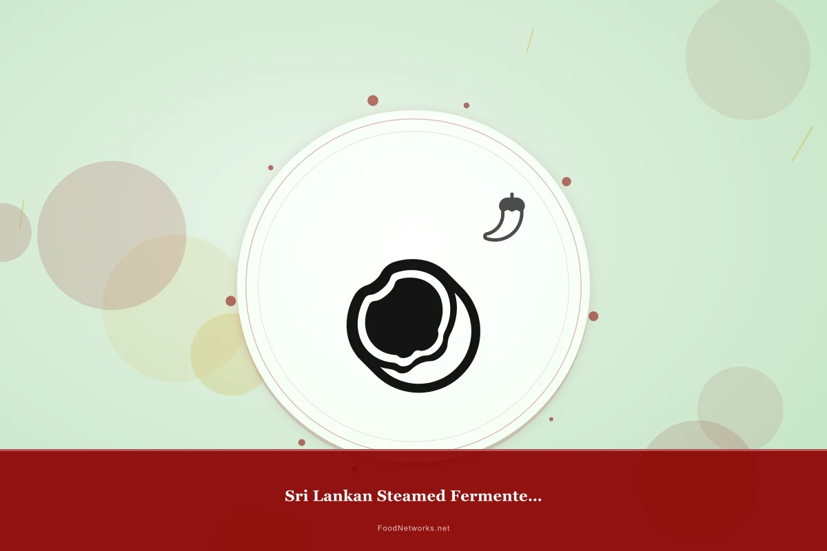 Why This Sri Lankan Steamed Fermented Dish Recipe Works