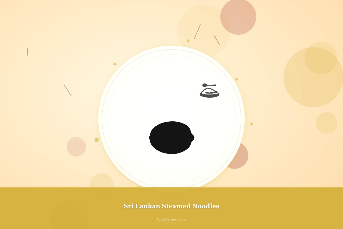 Why This Sri Lankan Steamed Noodles Recipe Works