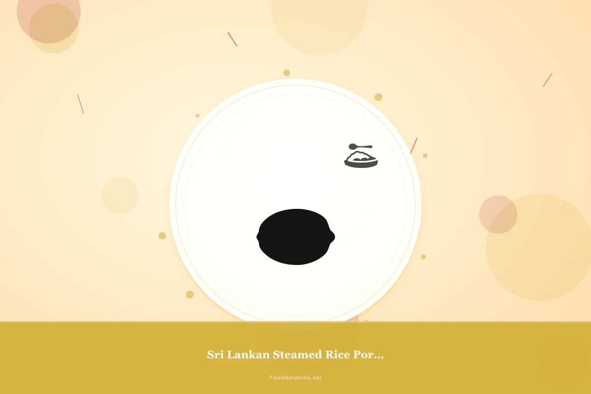 Why This Sri Lankan Steamed Rice Porridge Recipe Works