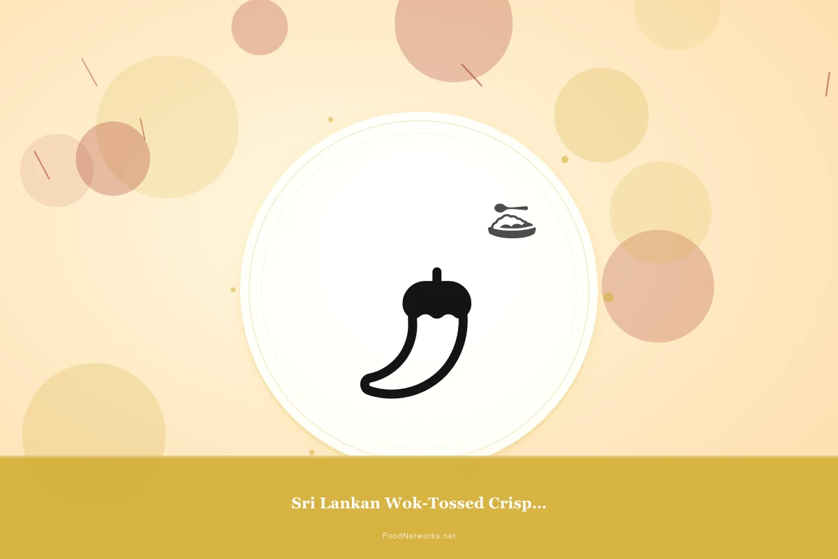 Why This Sri Lankan Wok-Tossed Crispy Snack Recipe Works
