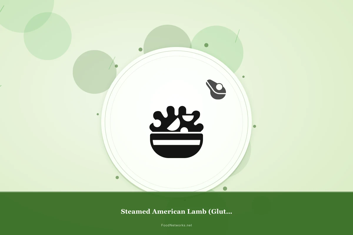 Why This Steamed American Lamb (Gluten-Free) Recipe Works
