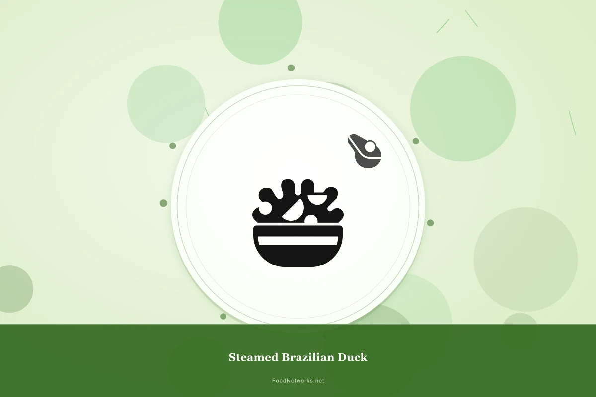 Why This Steamed Brazilian Duck Recipe Works