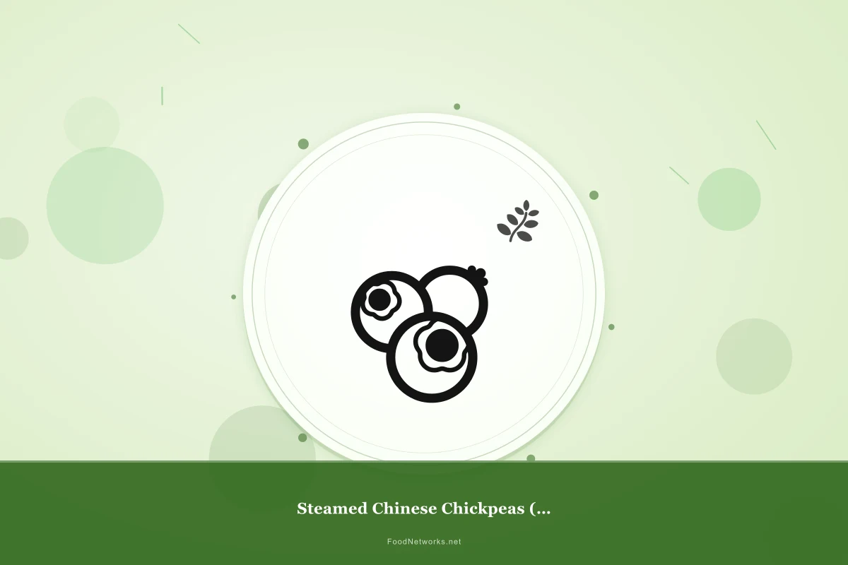 Why This Steamed Chinese Chickpeas (Gluten-Free) Recipe Works