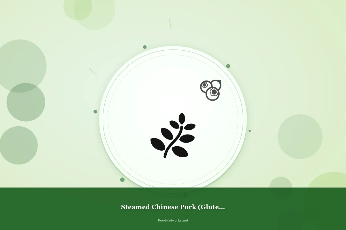 Why This Steamed Chinese Pork (Gluten-Free) Recipe Works