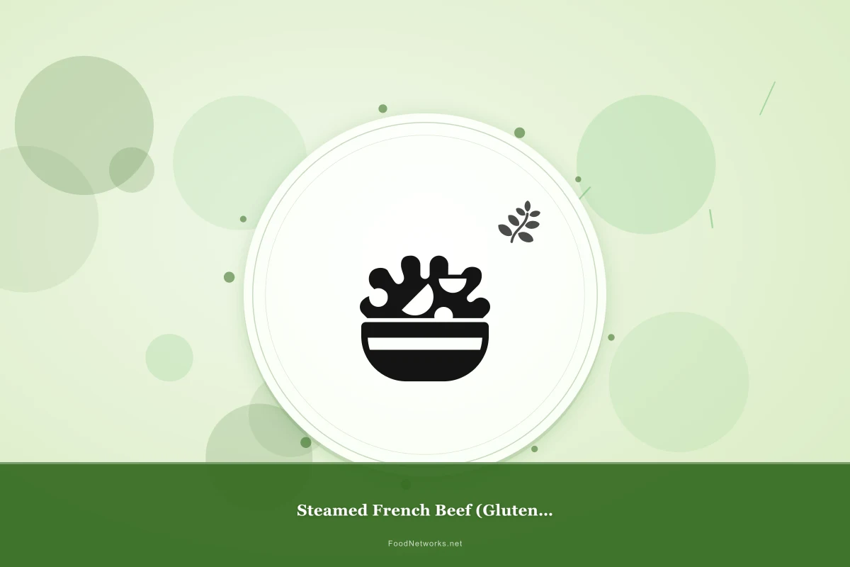 Why This Steamed French Beef (Gluten-Free) Recipe Works