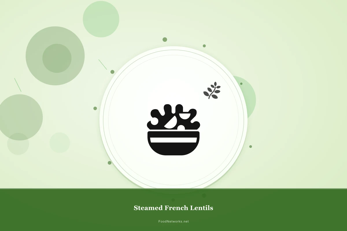Why This Steamed French Lentils Recipe Works