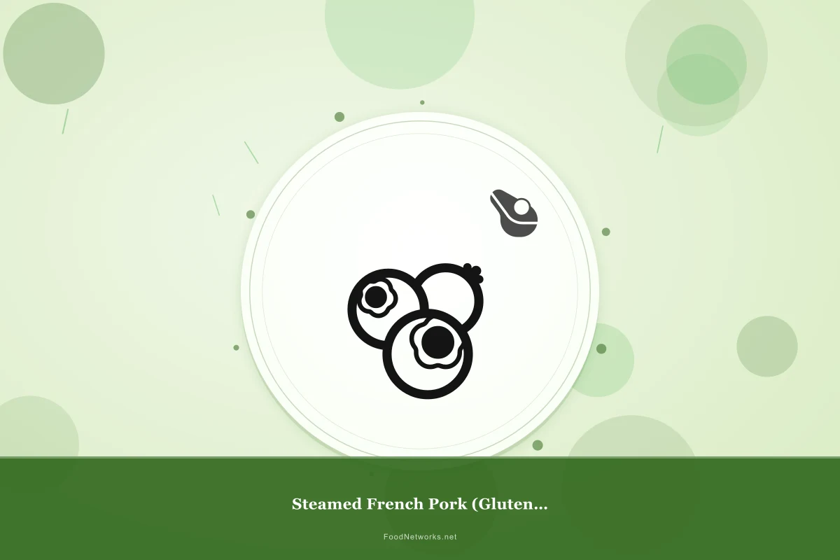 Why This Steamed French Pork (Gluten-Free) Recipe Works