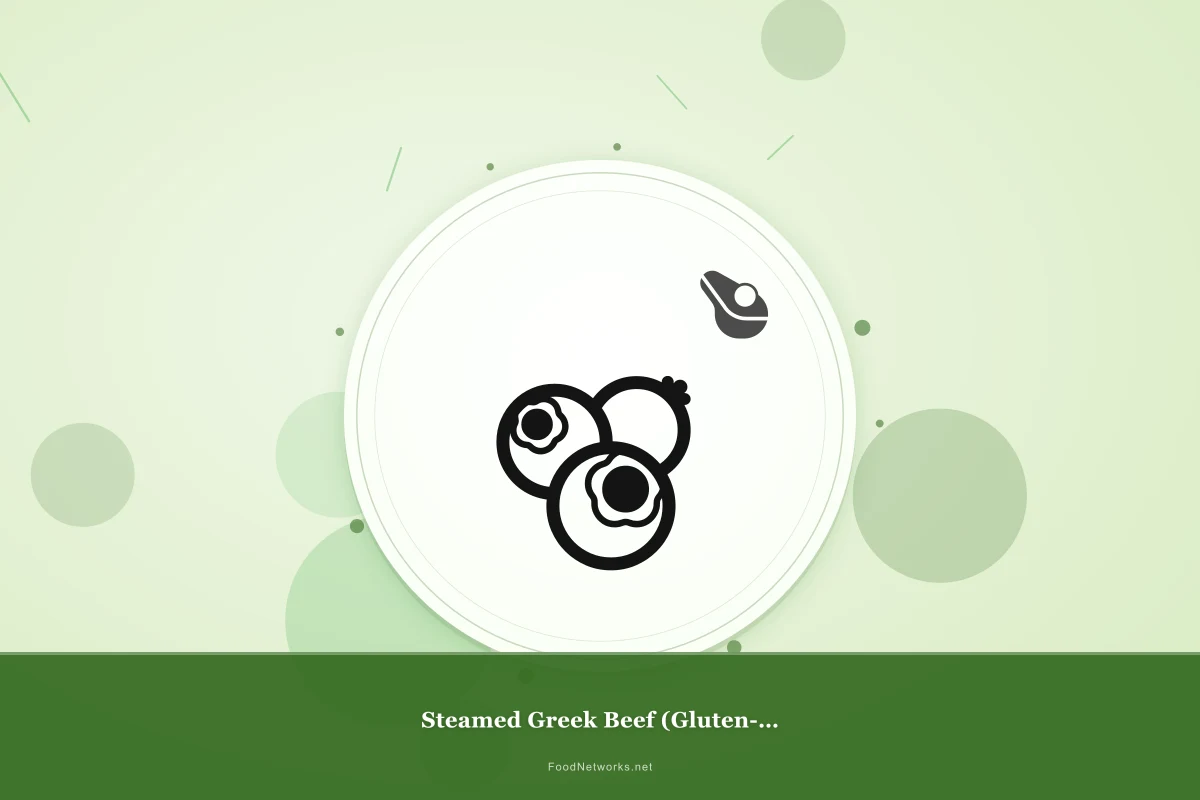 Why This Steamed Greek Beef (Gluten-Free) Recipe Works