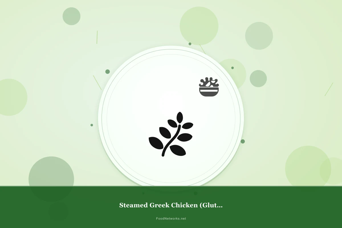 Why This Steamed Greek Chicken (Gluten-Free) Recipe Works