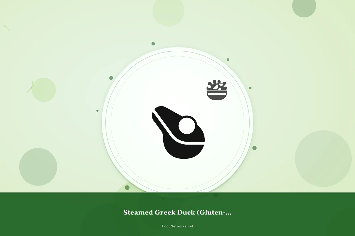 Why This Steamed Greek Duck (Gluten-Free) Recipe Works