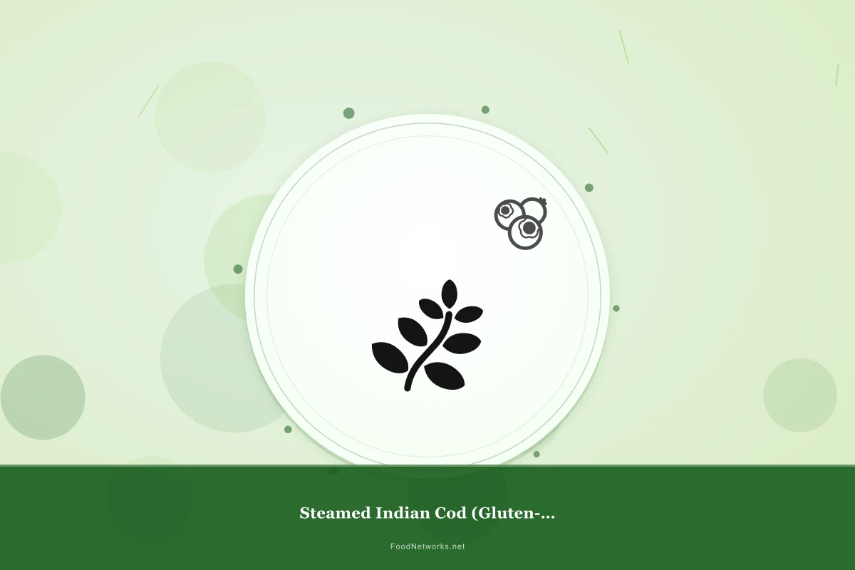 Why This Steamed Indian Cod (Gluten-Free) Recipe Works