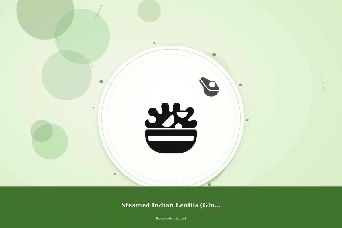 Why This Steamed Indian Lentils (Gluten-Free) Recipe Works
