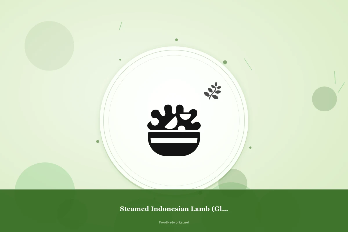 Why This Steamed Indonesian Lamb (Gluten-Free) Recipe Works